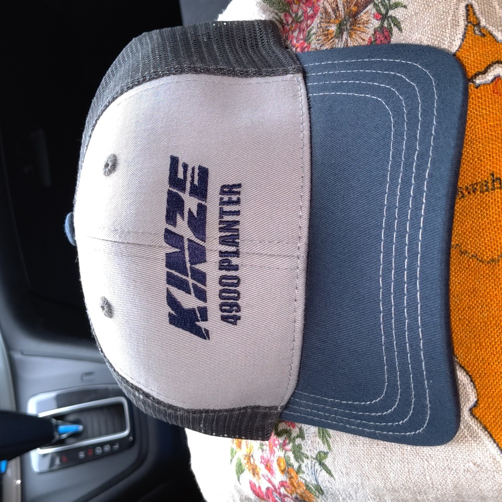 Kinze 4900 Planter Embroidered Trucker Mesh Snapback Cap Hat